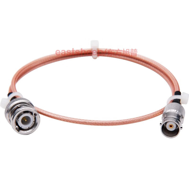Eastsheep BNC male to BNC female RF connector cable, 3-meter high-temperature silver-plated wire extension cable RG316-BNC-JK