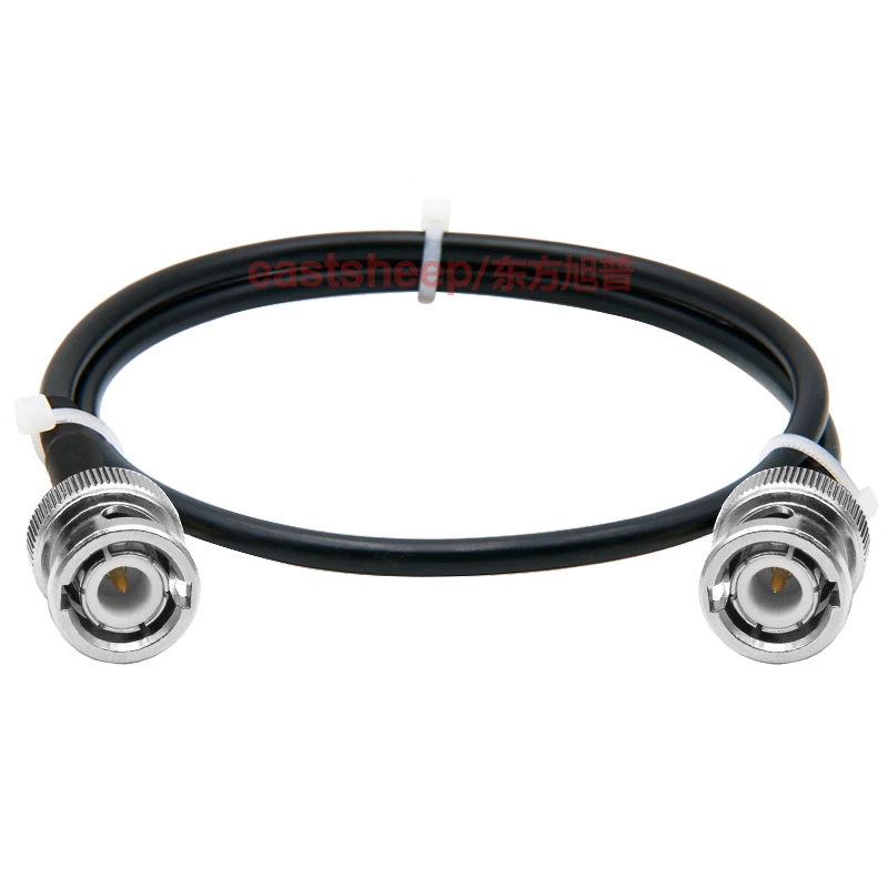 Eastsheep RF cable, BNC to BNC oscilloscope cable, 5 meters, Q9 coaxial feeder cable, SYV50-3-BNC-JJ