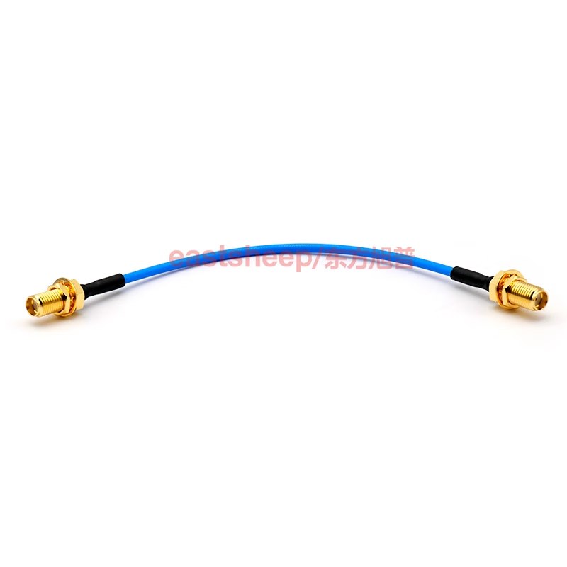 Dongfang Xupu Semi-Flexible RF Cable, SMA Female to Female, 0.2m, DC-12G KTR086-SMA-KY/SMA-KY