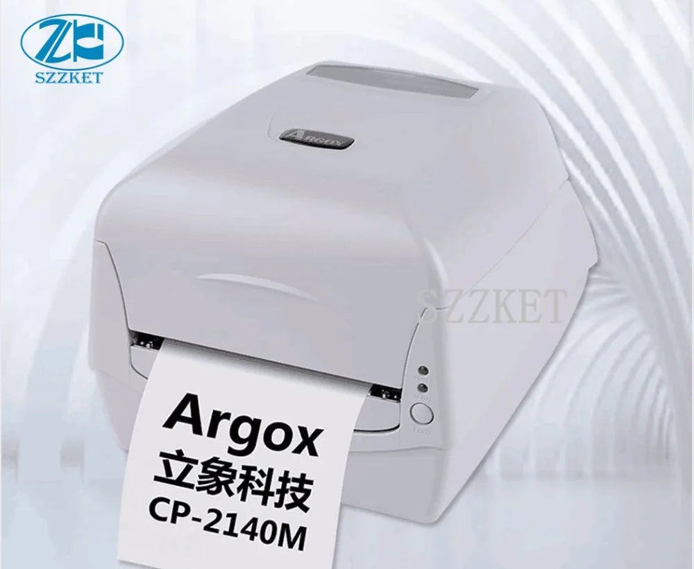 Transfer BarCode Printer CP2140 New Label Thermal Printer Adhesive Thermal Transfer Printer CP-2140, Surface-Label Thermal