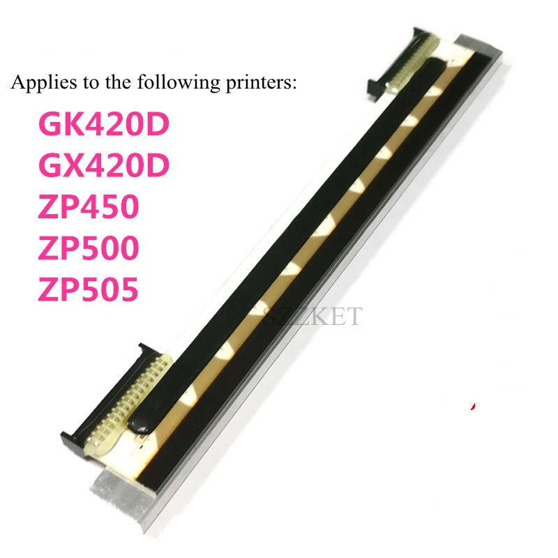 GK420D / GX420D / ZP450 / ZP550 bar code print head, the new thermal head Unit 1PCS ZP450 print head