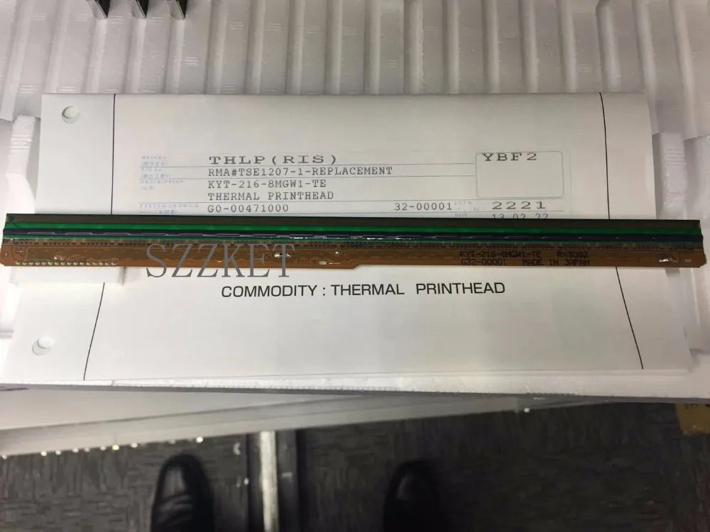 New Genuine Thermal Printer KYT-216-8MGW1-TE Barcode Print Head KYT-216-8MGW1 for Kyocera Thermal Print Head KYT2168MGW1TE