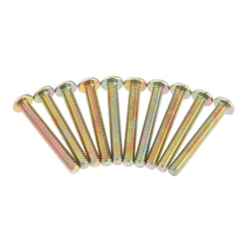 DRELD 10Pcs M4 Screws Handle Screws Furniture Fastener Bolt Hardware M4 * 25mm/30mm/35mm/40mm/45mm Length
