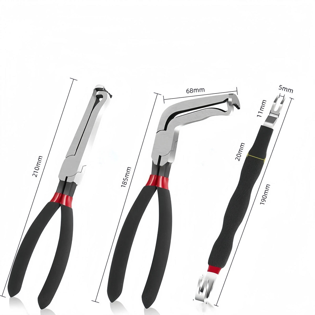 1Pc Car Electrical Disconnect Plier,Automotive Electrical Connector Plier for Cars, Trucks & SUVs, Electric System Repair Tools