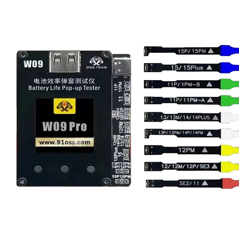 NEW OSS W09 Pro V3 Battery Tool for iPhone 11-15