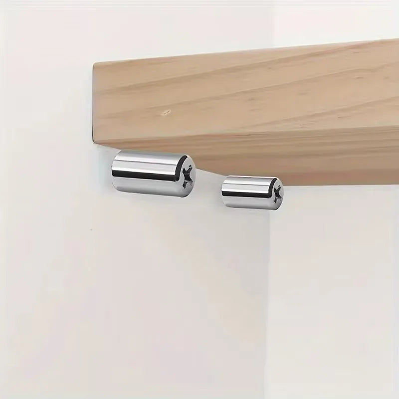 10/20Set Self-tapping Screws Cabinet Laminate Support Laminate Holder Screw Self Tapping Integrated Screw Cabinet Shelf Holder