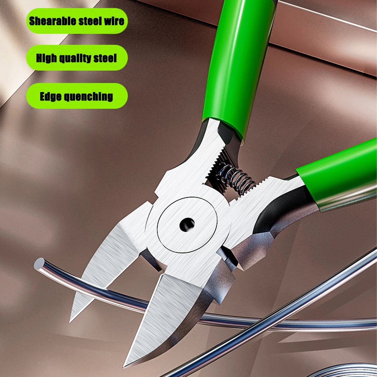 6 inch Multifunctional Diagonal Pliers Needle Nose Pliers Hardware Tools Universal Wire Cutters Side Cutter Cutting Pliers