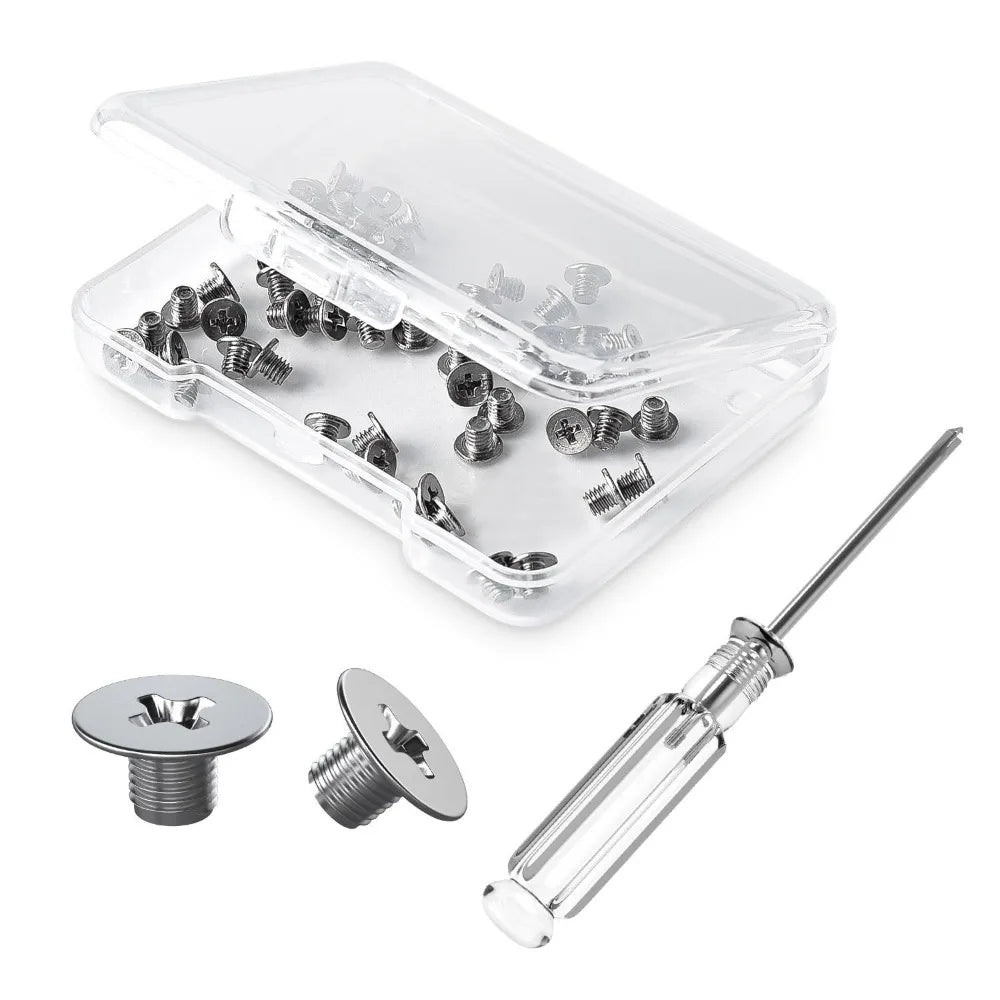 50PCS Flat-head Phillips M.2 SSD Mounting Screws Carbon Steel Universal Screwdriver Screw Set Boxed