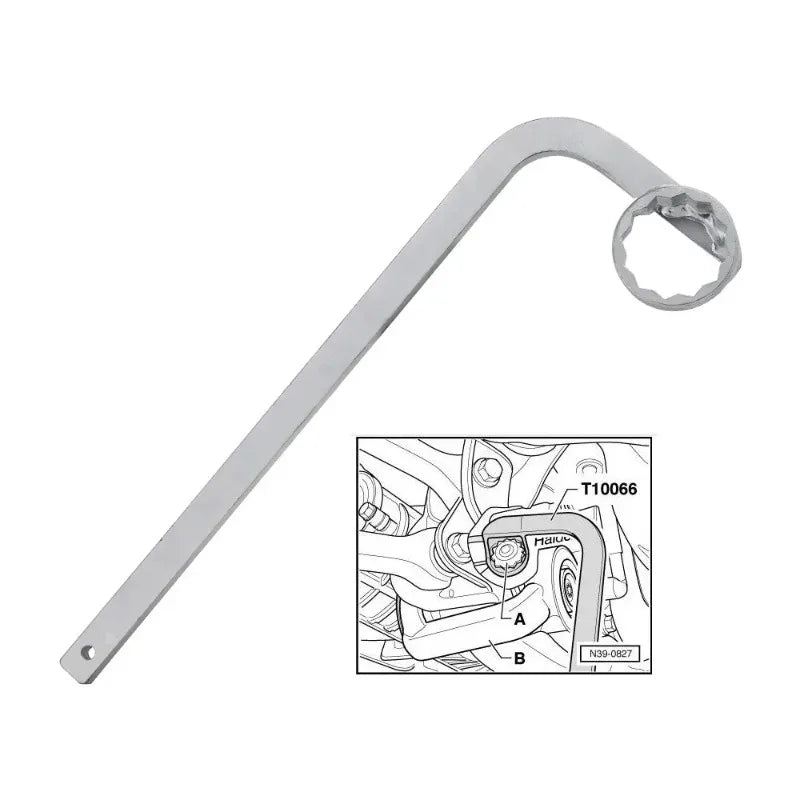 Oil Filter Wrench 46mm For Halex Clutch Filter Service Tool For VW AUDI SEAT SKODA 46mm 12PT Car Remover T10066