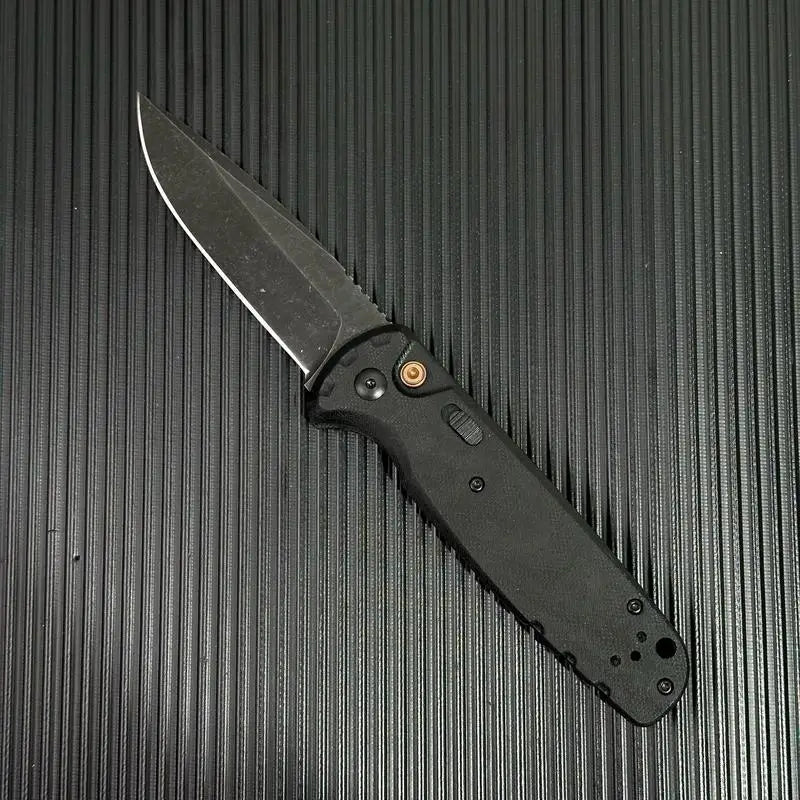 4300BK-02 CLA Folding Pocket Knife - 3.4" CPM-Magnacut DLC Blade, G10 Handle with Pocket Clip, EDC Outdoor Tool