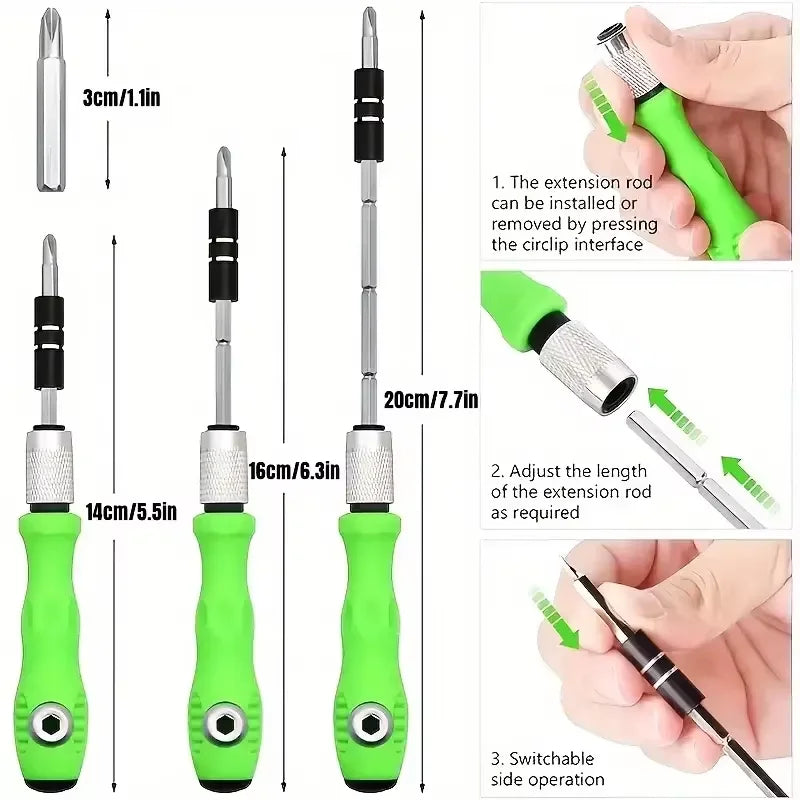 Multifunctional tool screwdriver set 32 in 1 screwdriver machine electronic product maintenance and disassembly tool set
