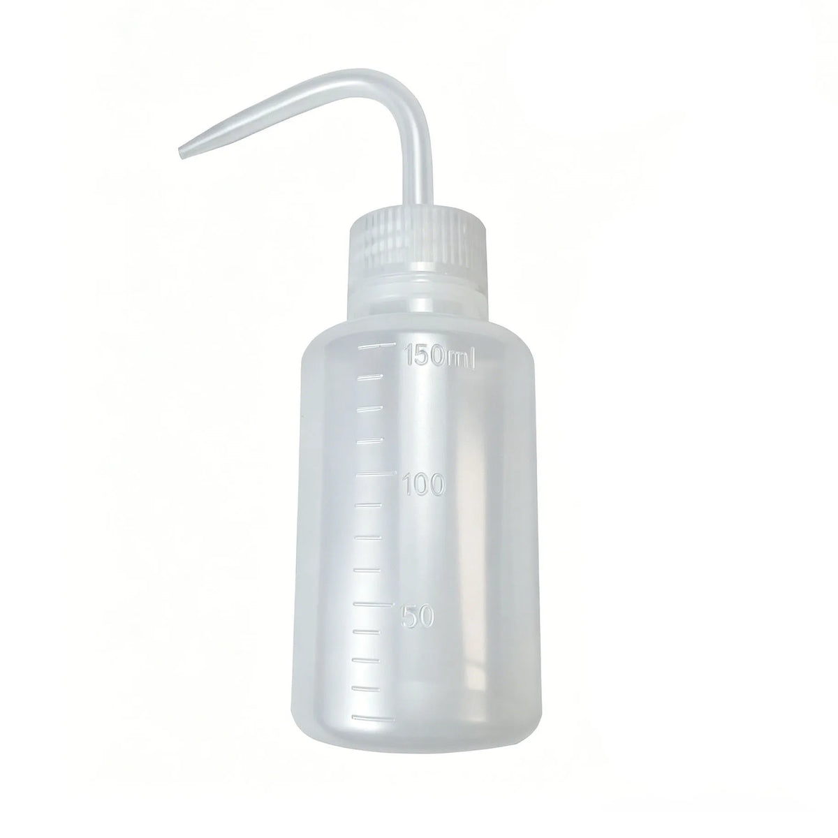 150ml 250ml Squeeze Water Bottle, Curved Pointed Nozzle Plastic Wash Bottle for Airbrush Cleaning and Plant Watering