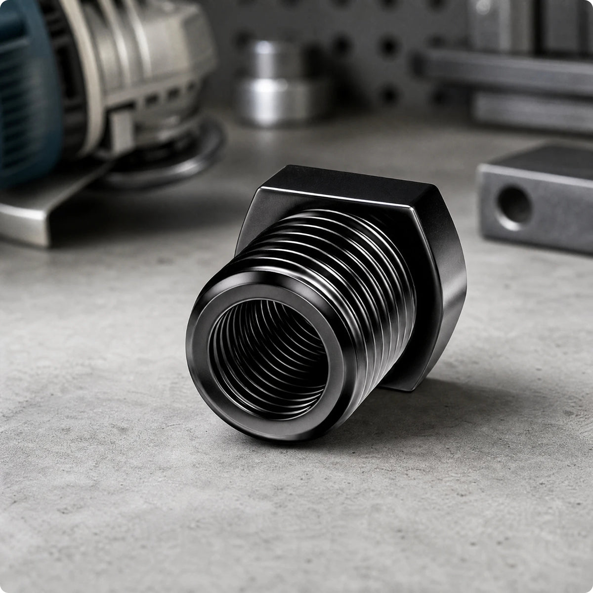 Angle Grinder Adapter Threaded Attachment Tool Stable Hardware Secure for Professionals, Workshop, Garage