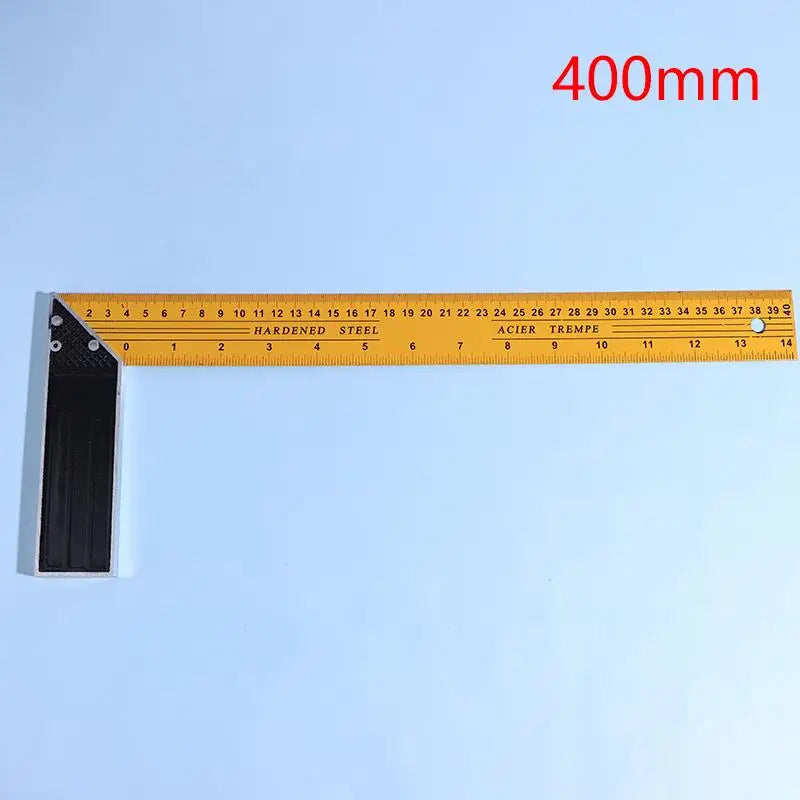 L-shaped High Precision Scale Multifunctional Corner Ruler Metal Carpentry Squares For Woodworking Building And Framing Design