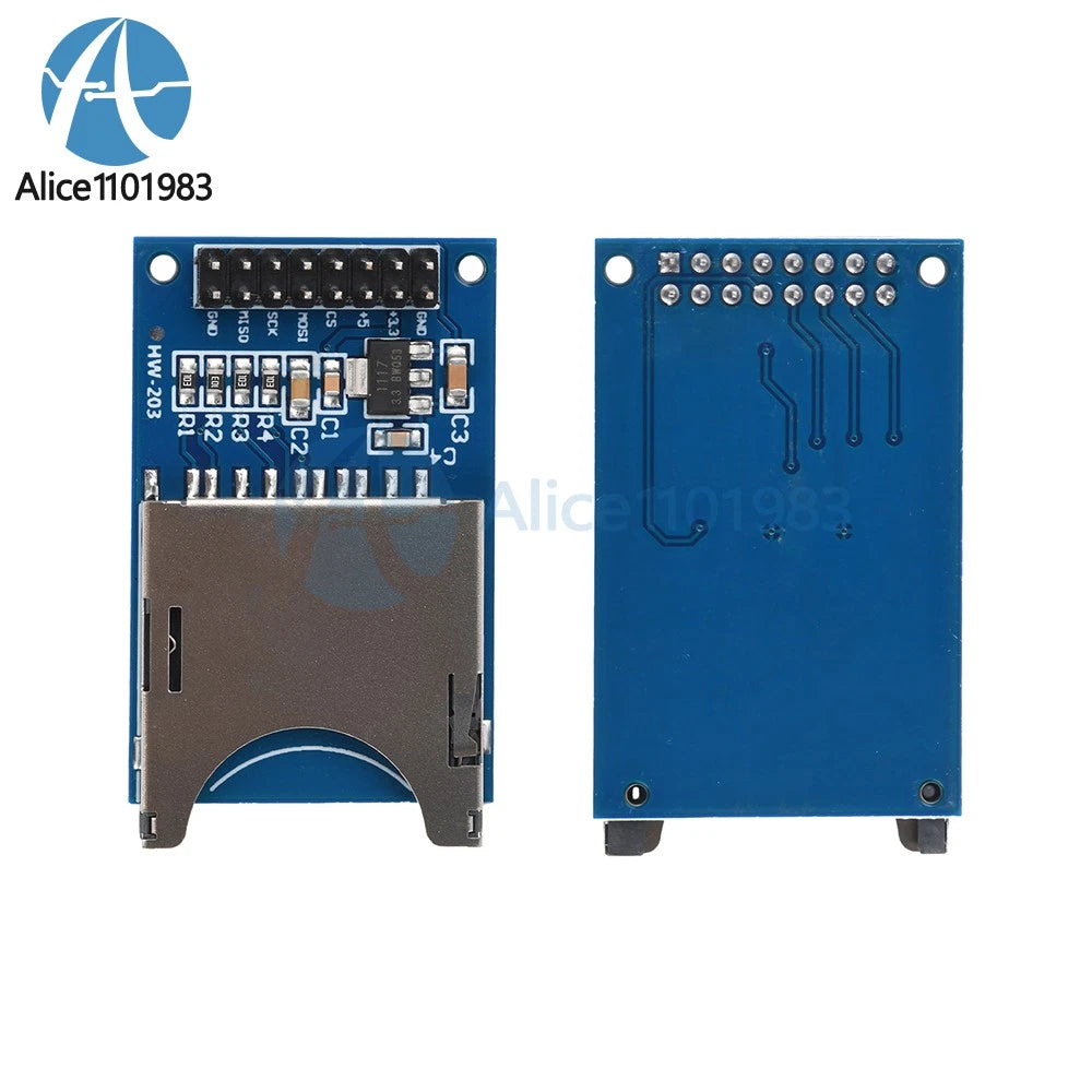 SD Card Module Slot Socket Reader For Arduino ARM MCU Read And Write