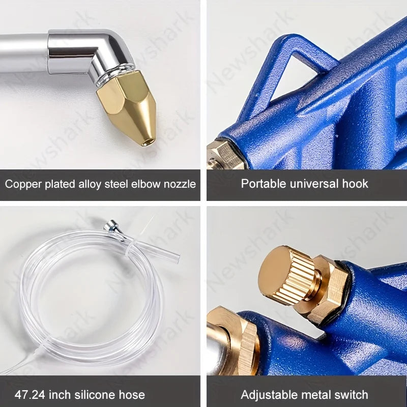 Pneumatic Tool Engine Water Gun Car Tool Repair Car Water Cleaning Gun High Press Car Engine Oil Revolutions Gun