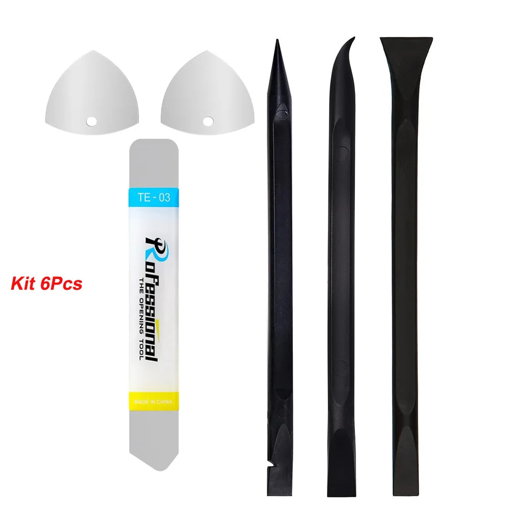 Spudger Pry Tool Kit Metal Spudger Ultra-Thin Prying Opening Tool for iPhone Laptop iPad Cell Phone Computer Repair Tool Kit