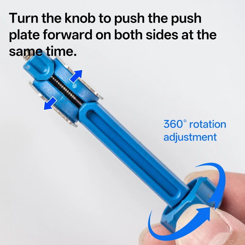 Portable Bicycle Brake Pad Spreader Tool 360° Rotatable Bike Oil Disc Piston Reset Hydraulic Brake Caliper Piston Extension