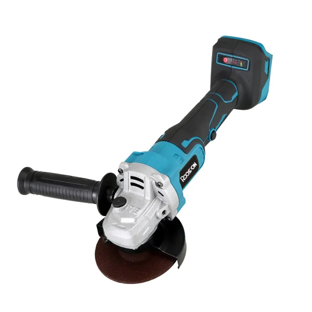 125/100mm Angle Grinder Brushless Variable 3-Speed Lithium-Ion Grinding Cutting Machine Polisher Power Tool For Makita Battery