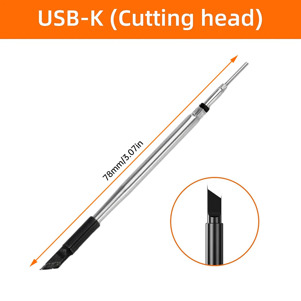 Soldering Iron Mini Small Soldering Iron Set Portable Household Type-C Interface 600mAh Battery Adjustable Temperature
