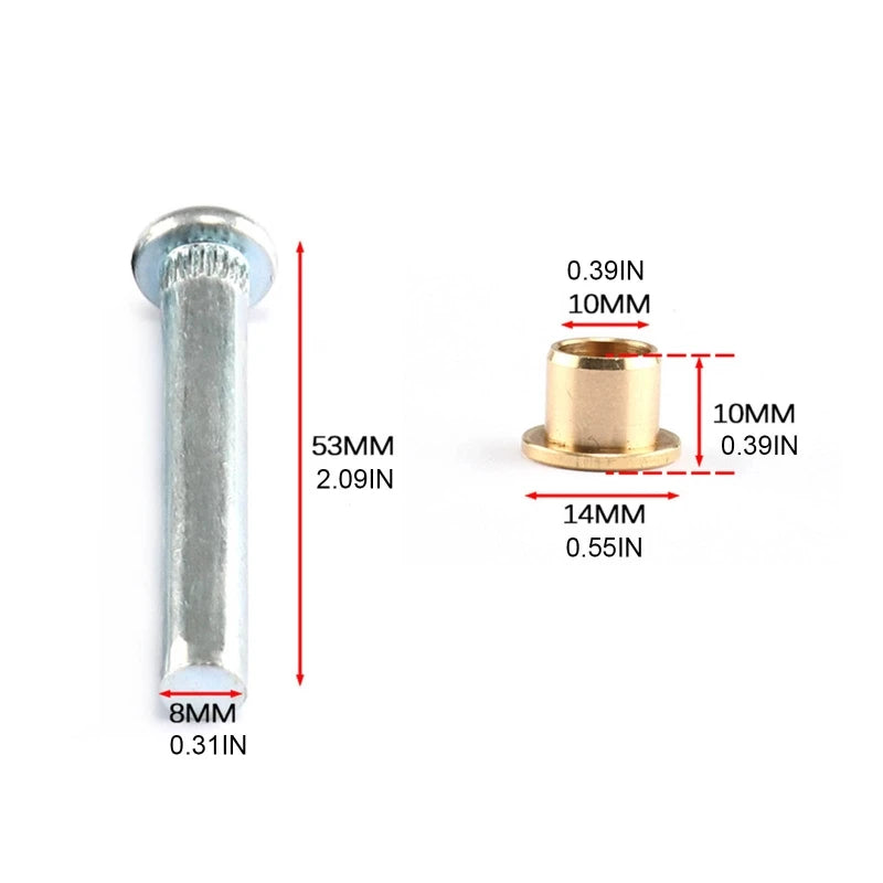 1 Set Car Door Hinges Repair for Navara D22 97-05 Car Repair Replacement