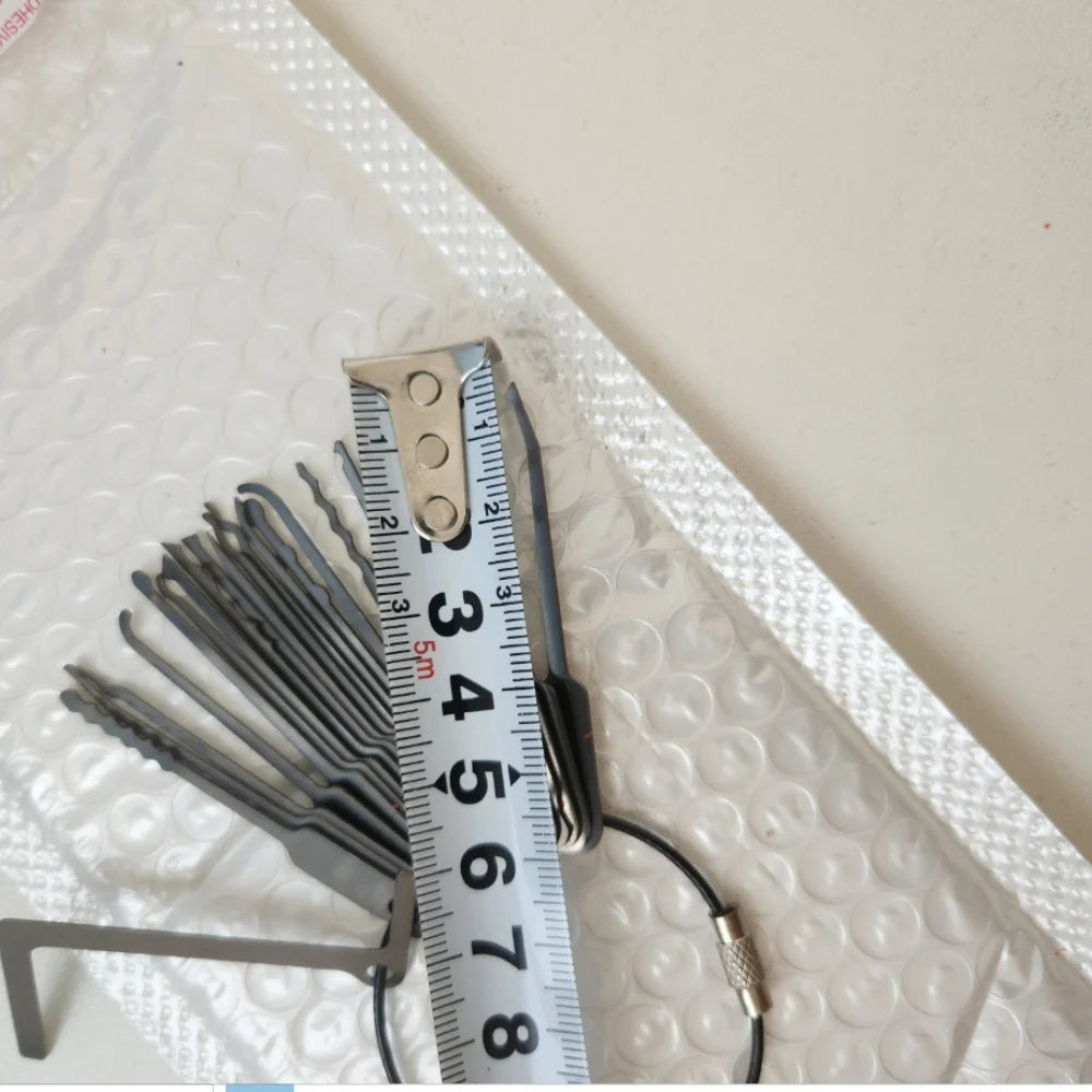 22IN1 Full Set Universal Wrench Suitable Tool Portable Tool for Unlocking Doors Use Opening Doors When Keys Are Forgotten