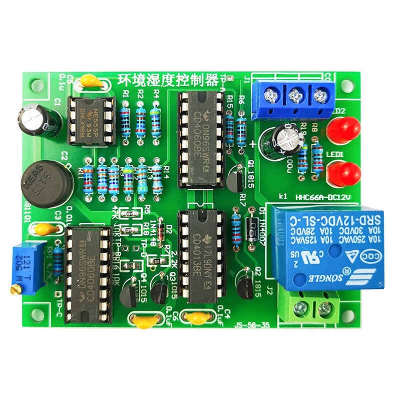 Wuliu Electronics TJ-56-35 Environmental Humidity Controller DIY Soldering Kit, Set