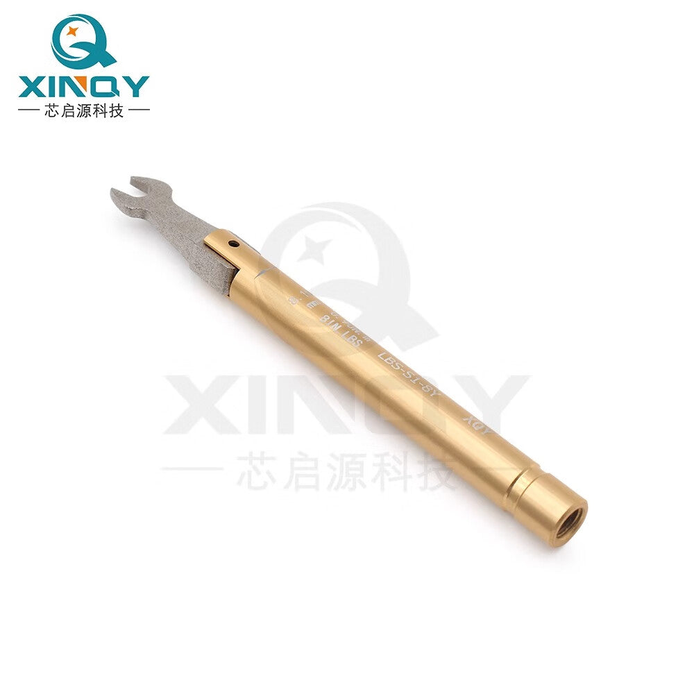 XINQY torque wrench for network analysis, 8mm opening, 0.9N.m torque wrench, SMA/3.5/2.92/2.4mm, SMA/3.5/2.92 optional.