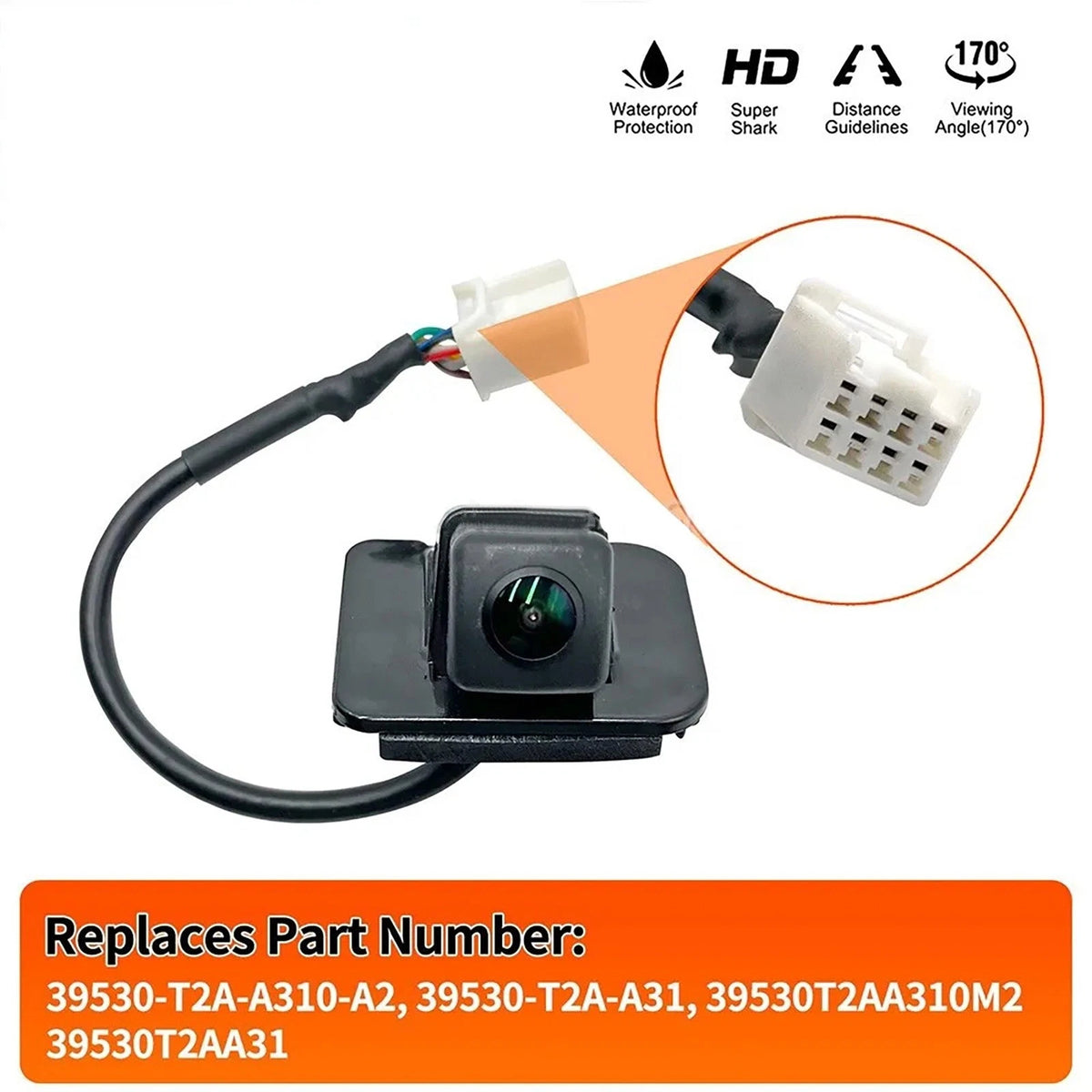 Rear View Parking Camera Car Backup Accessories For Honda Accord 2015-2017