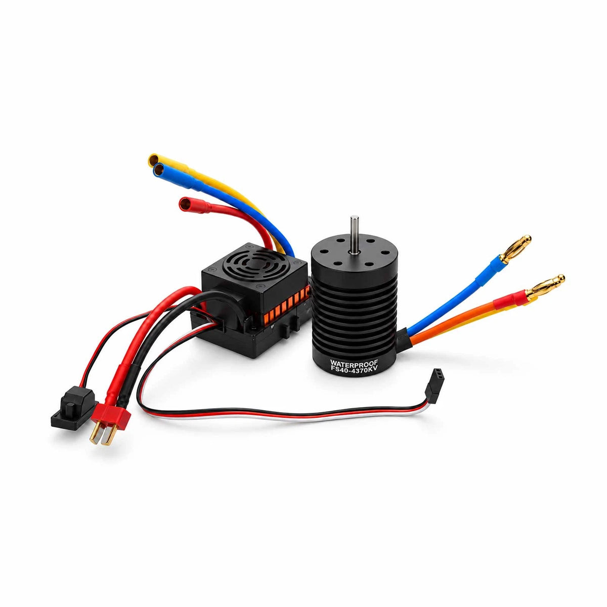 1 Set Waterproof F540 4370KV Motor With 60A ESC Kit Accessories For 1/10 RC Car