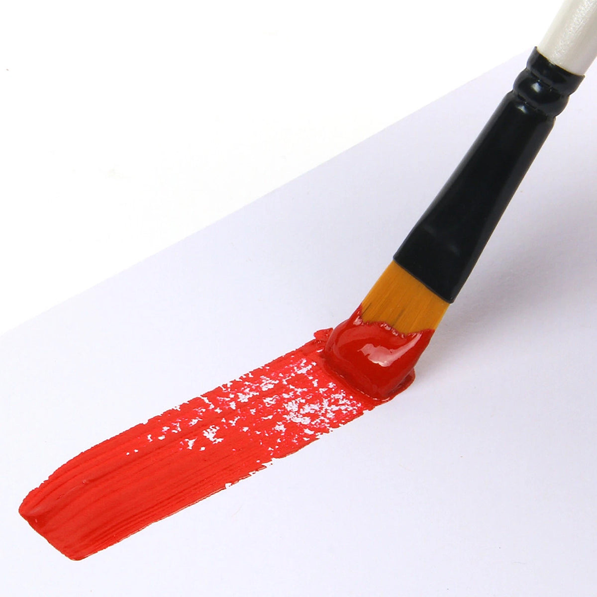 12Pcs Nylon Wool Artist Paint Brushes Fit For Watercolour Acrylic Gouache Tool