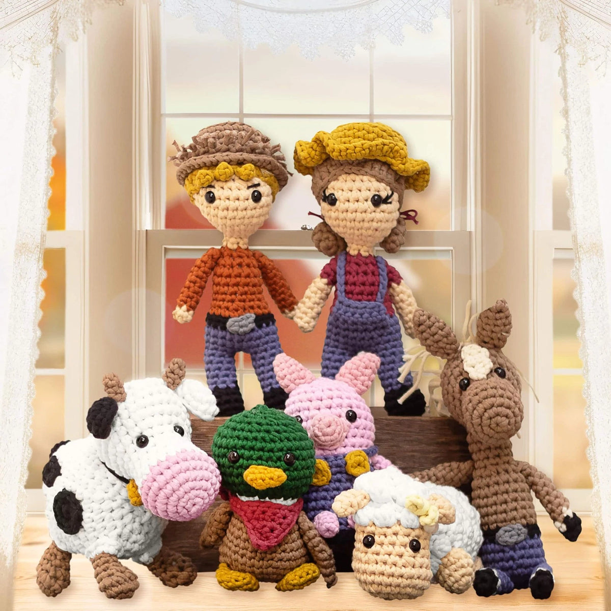 Amigurumi Crochet Kit for Beginners Adults and Kids, Small, Harvey the Horse