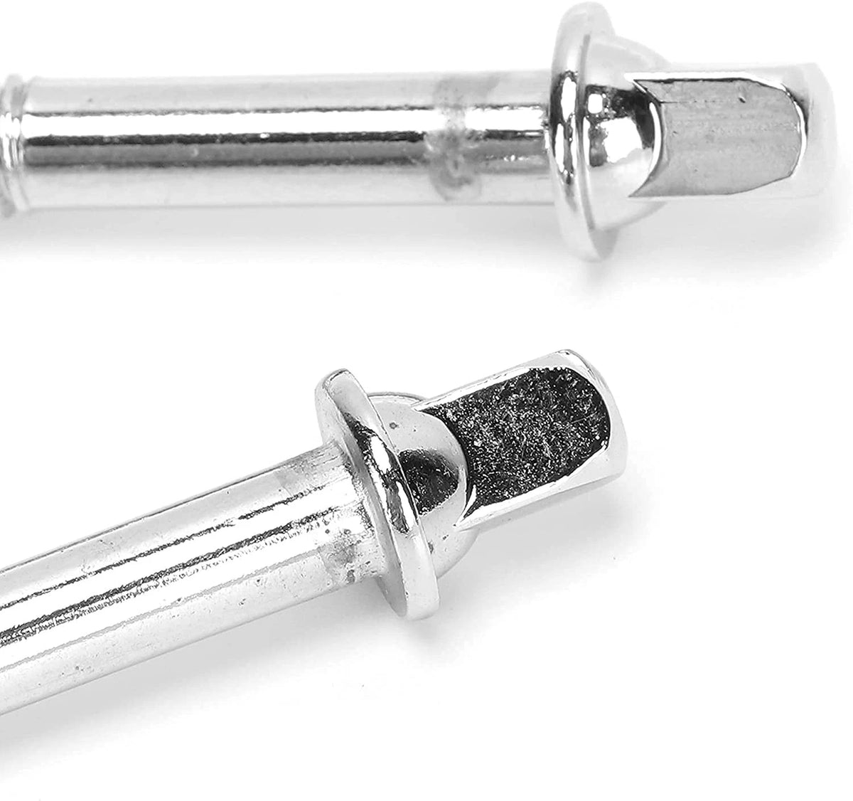 TUOREN Drum Set Hardware 12-Pack Stainless Steel Tight M6 x50mm, silver