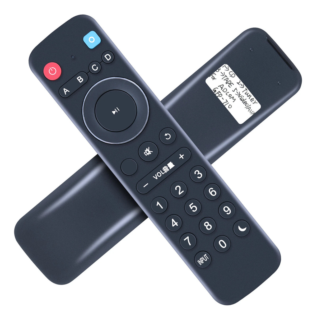 Replace Remote Control For Adcom GFP-710 2-Channel Analog Stereo Preamplifier