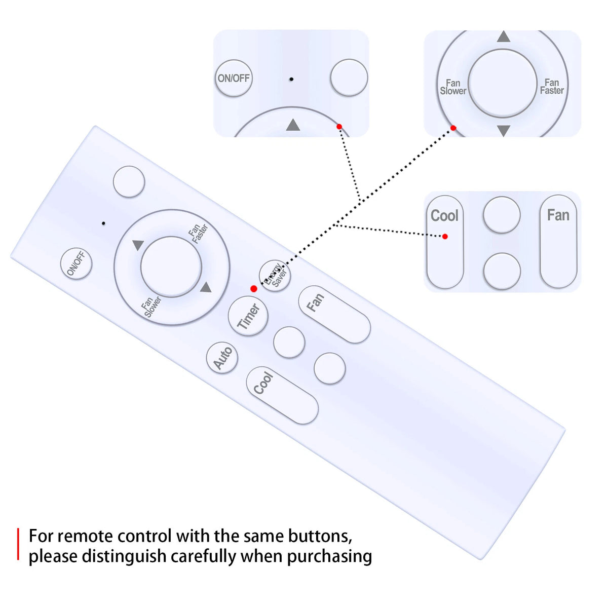 Remote Control For Sharp Air Conditioner YK1E AF-Q60PX AF-Q80PX AF-Q100PX