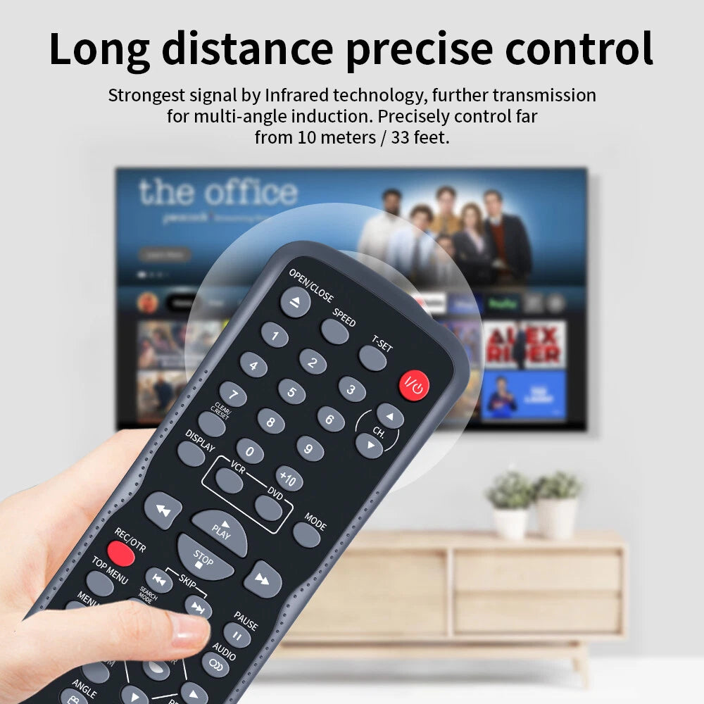 Remote Control SE-R0346 For Toshiba DVD VCR Combo Player SDV398 SD-V392