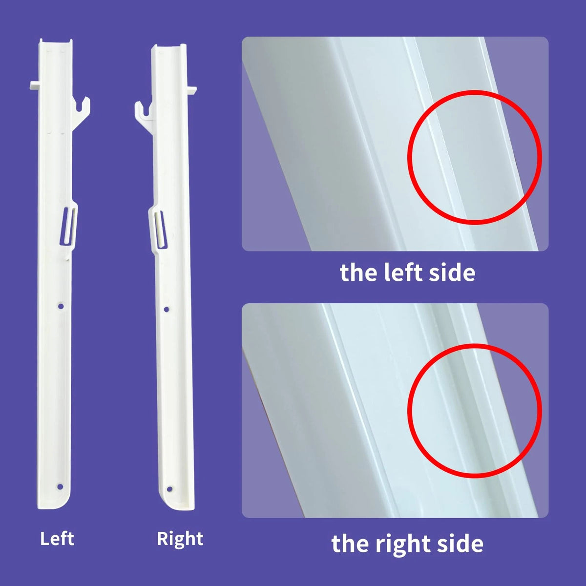 Vanshly 1 Pair Replacement Kit for Subzero Ice Left 7014649 And Right 7014661