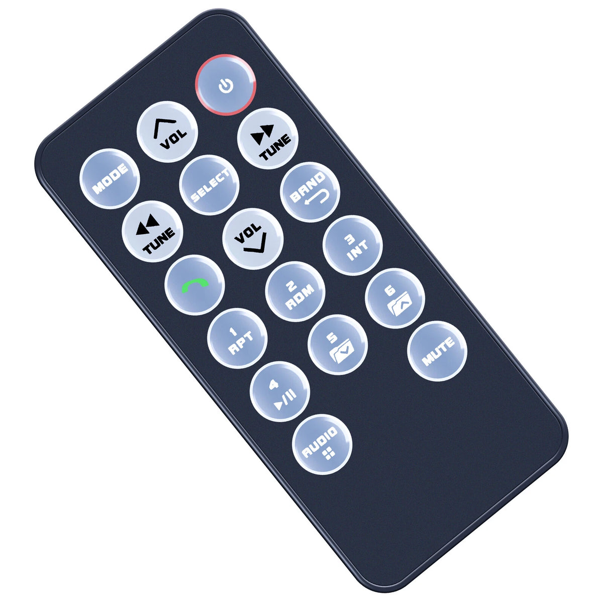 Remote Control For Dual XDM280BT, DXDM228BT, DXDM227BT, DC426BT, XDM420BT