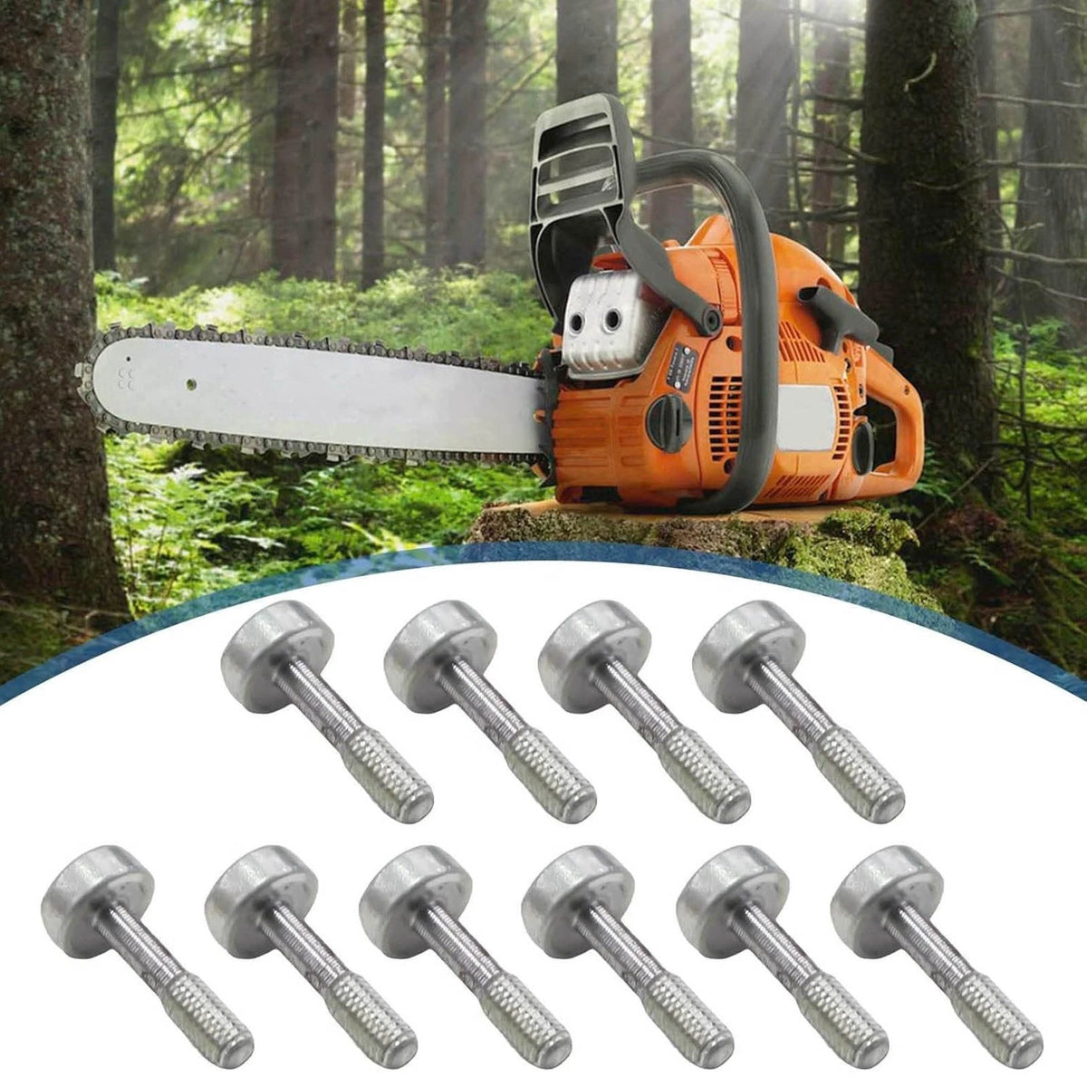 10Pack Chainsaw Top Engine Cover Screw for Stihl MS231 MS241 MS251 Chainsaw