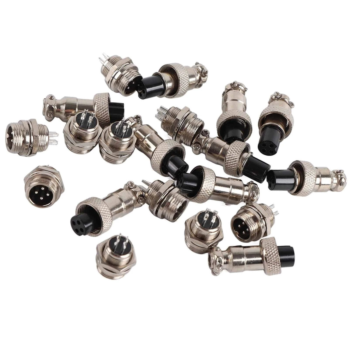 10 Set x GX12 Ation Connector Power Plug For Audio/Video Communications