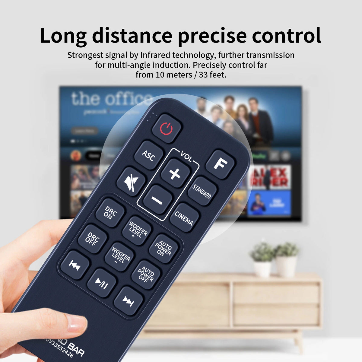 COV33552428 For LG Sound Bar Remote Control LAS260B LAS160B LAC553B SH2