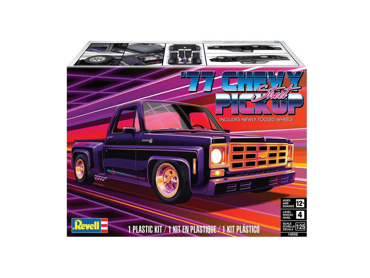 Revell 14552 '77 Chevy Street Pickup 1:25 Scale 83-Piece Skill