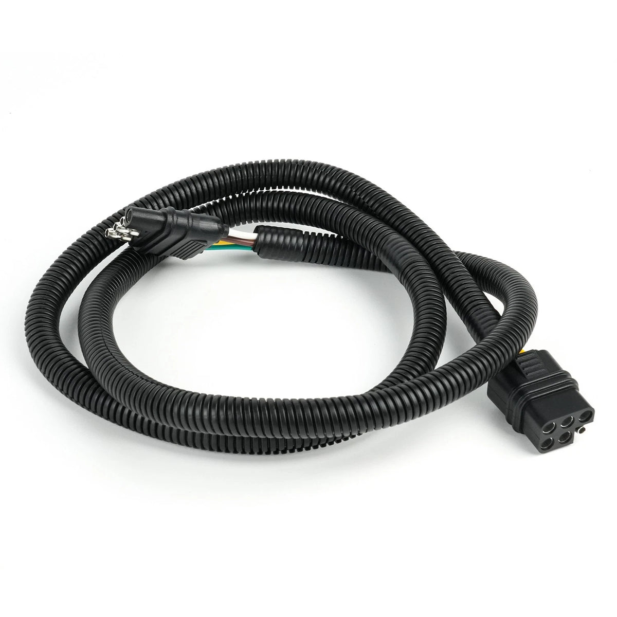 48"4-Way Flat to 6-Way Connector Wiring Harness For Forest River Rockwood Camper