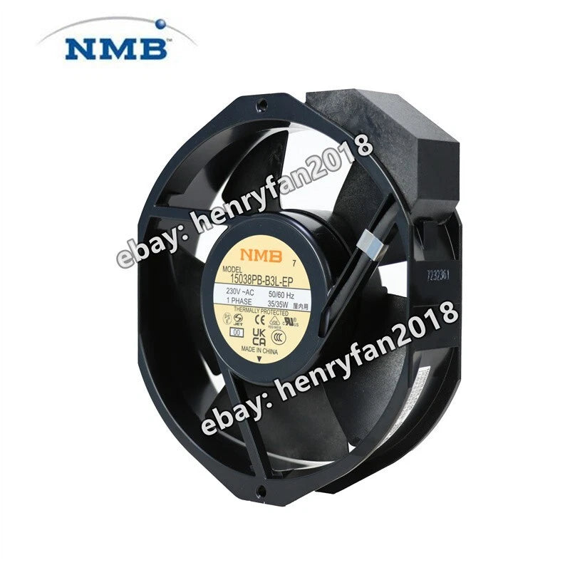 15038PB-B3L-EP-00 5915PC-23T-B30 NMB Axial Fan 230VAC 35W UPS Power Supply Fan