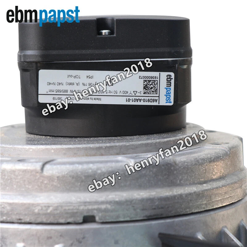 Ebmpapst A6D910-AA01-01 Axial Fan 400V 50Hz 885RPM ??910MM Air Conditioning Fan