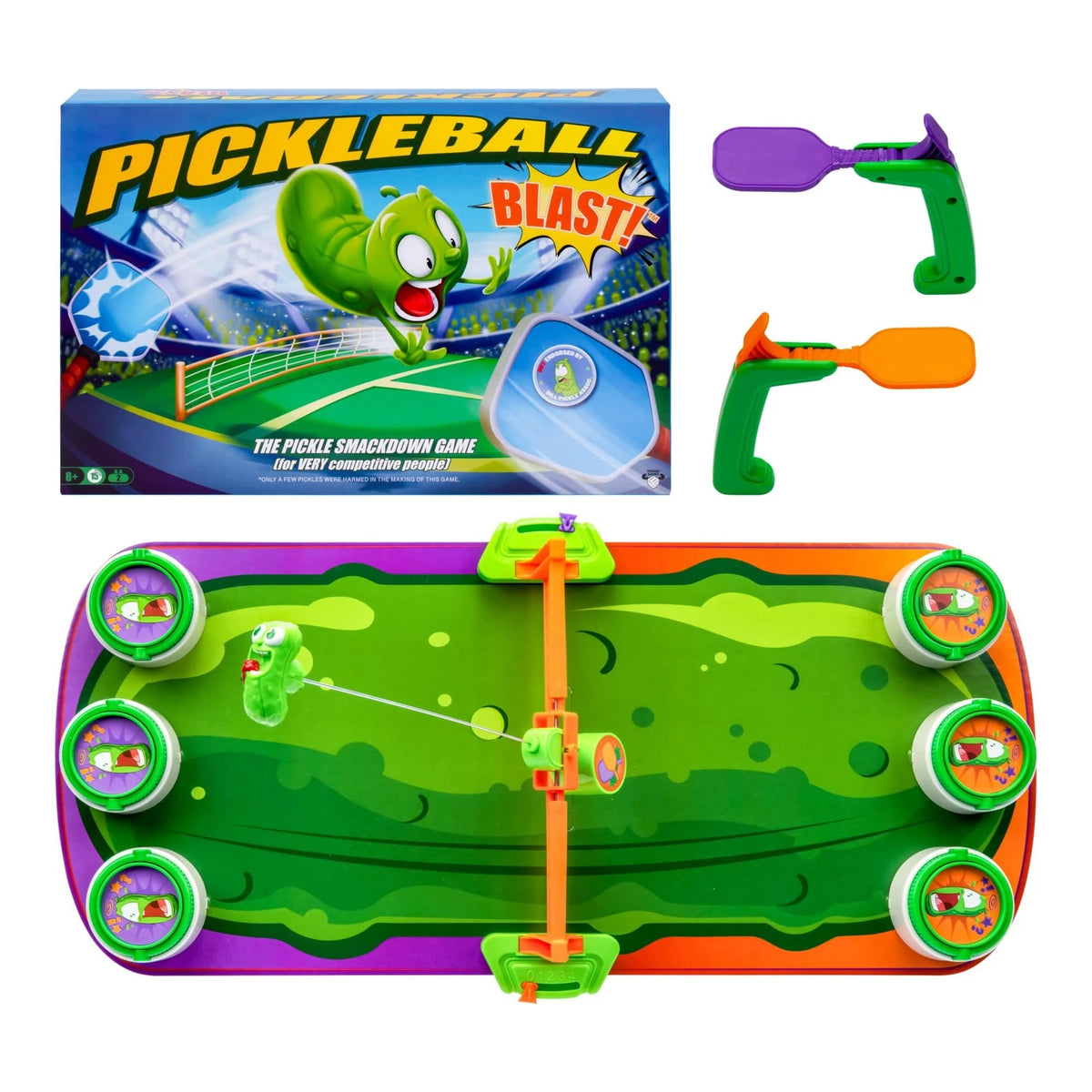 Pickleball Blast - The Pickle Smackdown Game, Players Will Medium, Multicolor