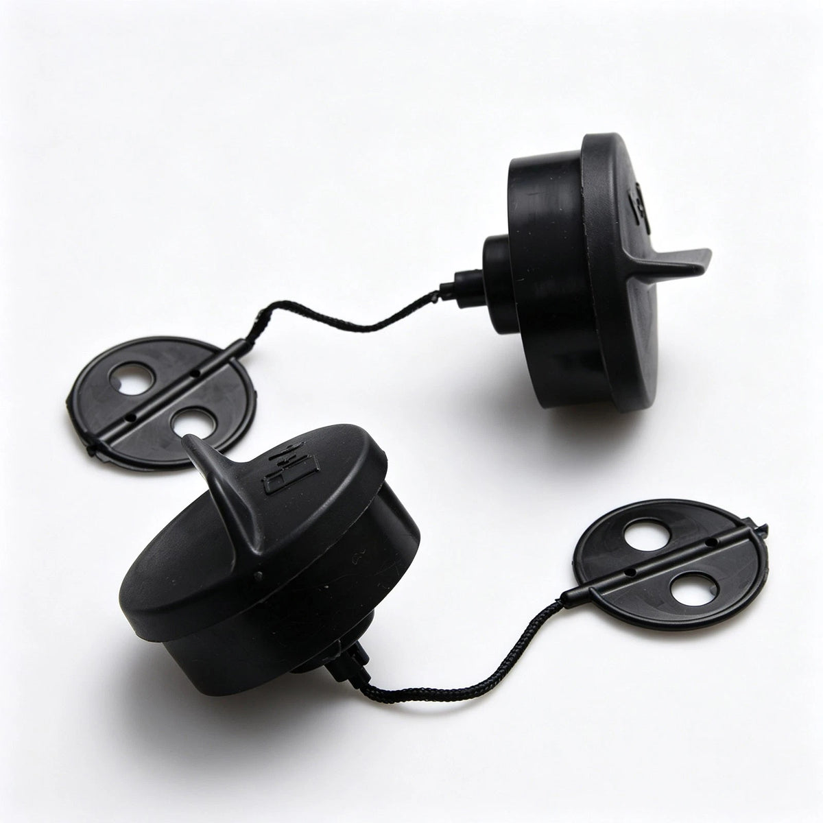 2Pcs Direct Fit Fuel Gas Tank Cap Fits for Stihl FS45 4128-350-0505 No-Drill