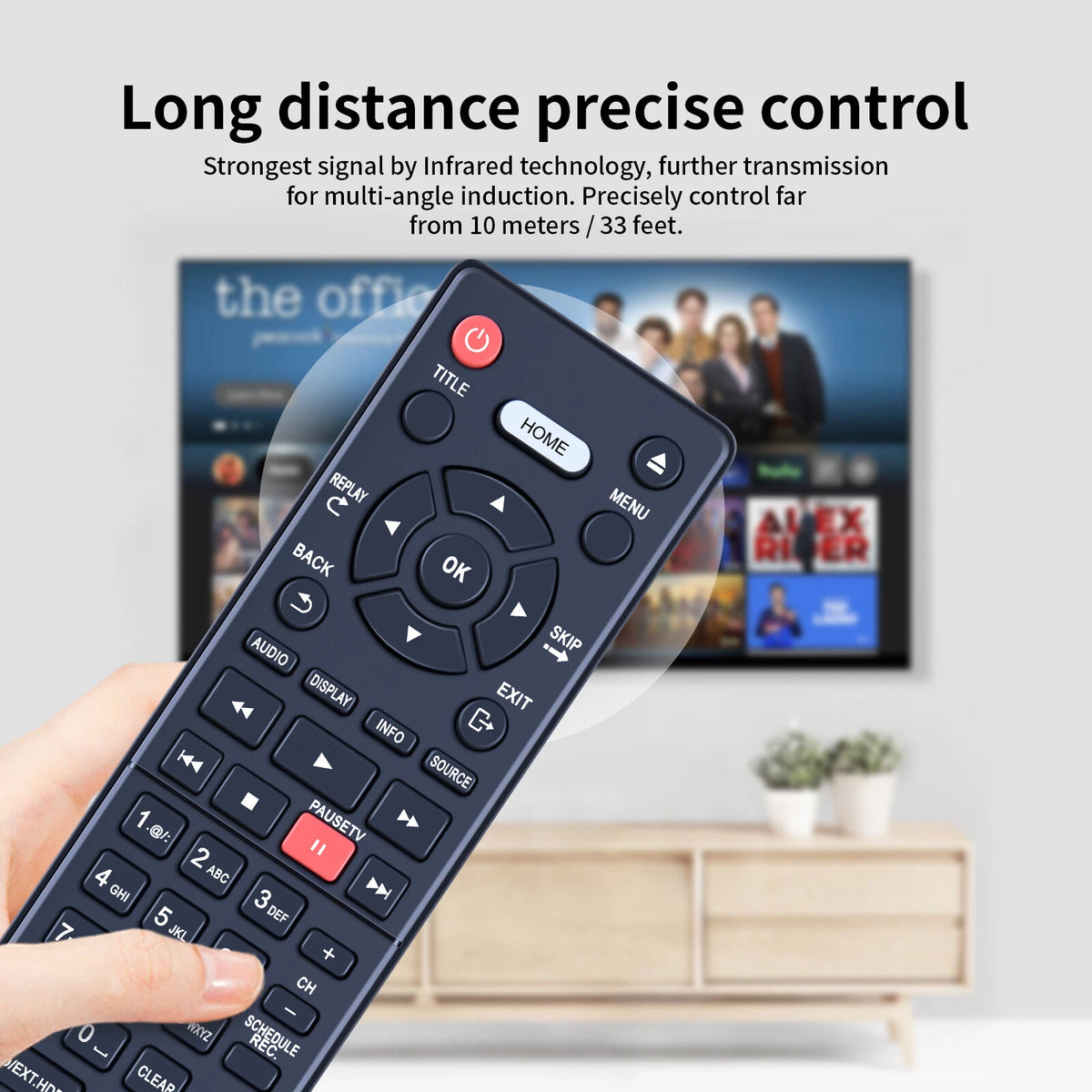 NC266 NC266UH For Magnavox HD DVR DVD Recorder Remote Control MDR865H/F7 MDR867H