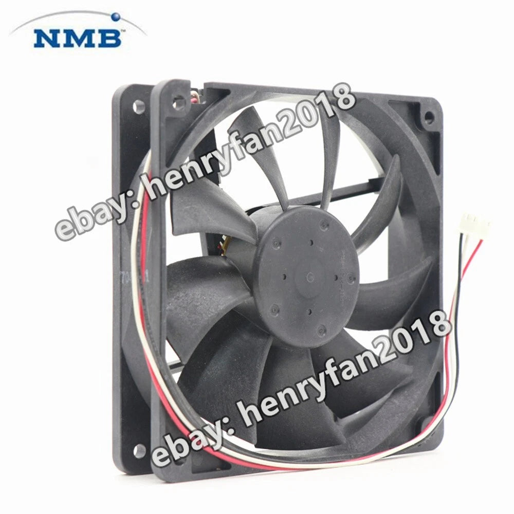 For NMB-MAT 4710KL-04W-B59 DC 12V 0.72A 120*120*25mm Cabinet cooling fan 3pin