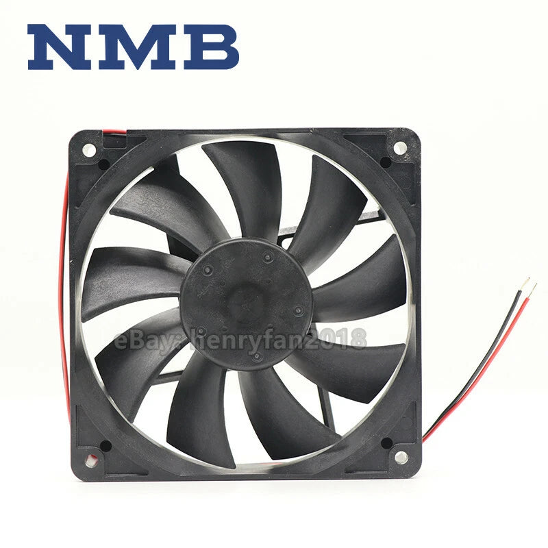 NMB-MAT 4710KL-05W-B50 DC 24V 0.38A 120*120*25mm 2-wire Inverter Cooling Fan